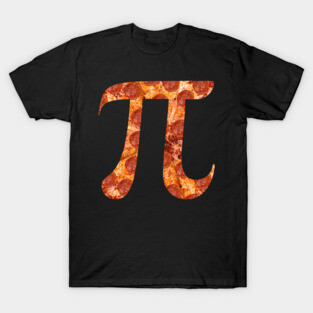 Pepperoni Pizza Pi T-Shirt