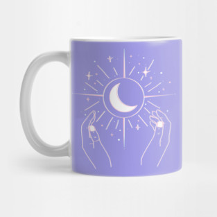 Lunar Witch Moon Stars Cosmos Mug
