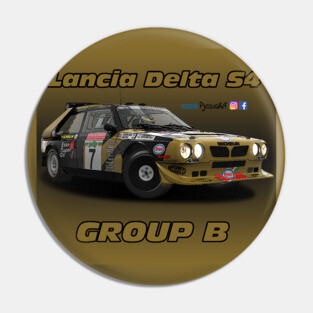 Lancia Delta S4 Group B Pin