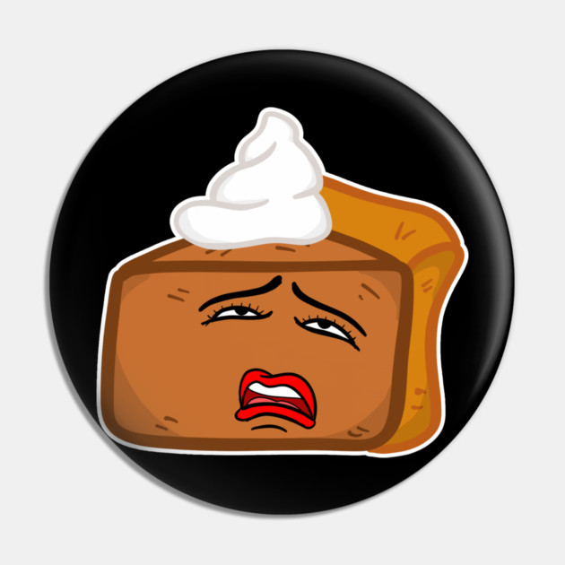 Naughty Pumpkin Pie Cream Pie Whipped Topping Thanksgiving Pin by belownormal