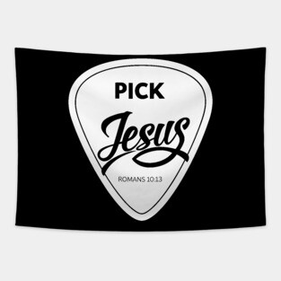 Pick Jesus Christian Tapestry
