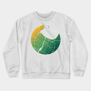 Green Bay Map Crewneck Sweatshirt