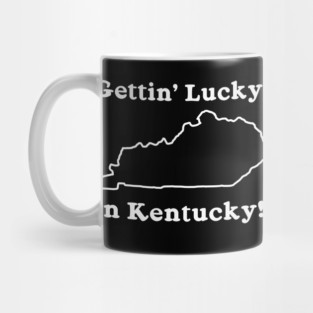 Gettin Lucky In Kentucky! - Rock School Classic Graphic Mug