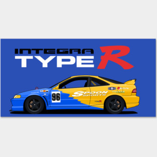 Integra Type R Spoon Sports Posters and Art