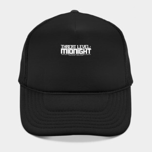 Threat Level MIDNIGHT (white lettering) Hat