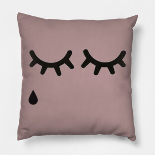 Drop of sadness Pillow