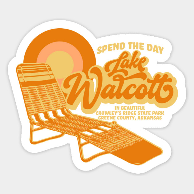 Lake Walcott Sticker by rt-shirts