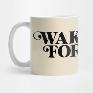Wakanda Forever (black text) Mug