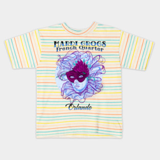 French Quarter Mardi Grogs Pool Bar Port Orleans Resort Kids T-Shirt