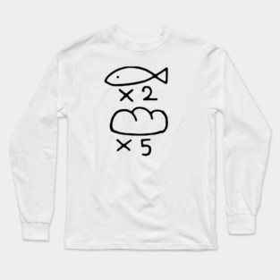 Fish x2 Bread x5 Long Sleeve T-Shirt
