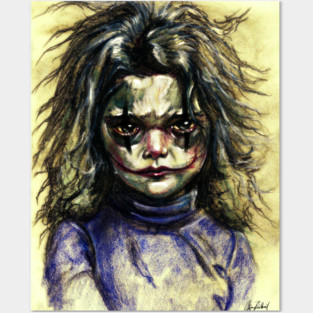 Joker girl Posters and Art
