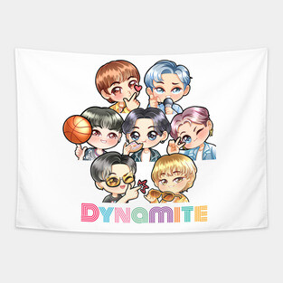 BTS Dynamite Tapestry