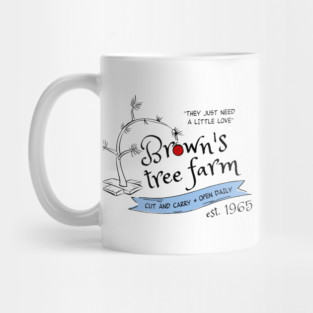Classic Christmas: Brown's Tree Farm Mug