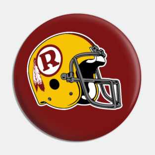 Redskins Throwback Helmet Pin