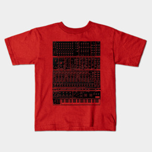 Vintage Synthesizer Kids T-Shirt