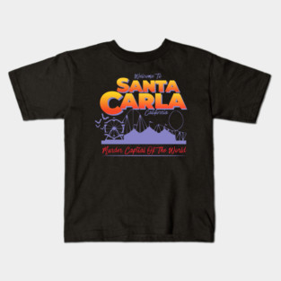Santa Carla - Murder capital of the world Kids T-Shirt