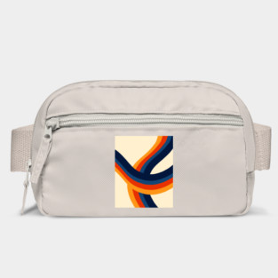 Retro Abstract Roller Coaster Bag