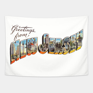 Greetings from New Jersey Tapestry