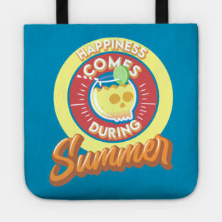 Happiness Comes During Summer Tote