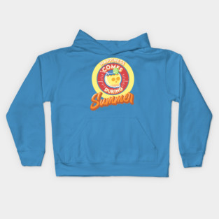 Happiness Comes During Summer Kids Hoodie
