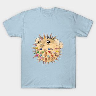 Fully Blown Art Fish T-Shirt