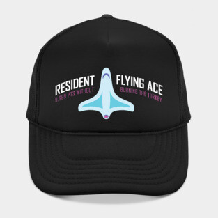 Resident Flying Ace - Carousel of Progress Inspired Design Hat