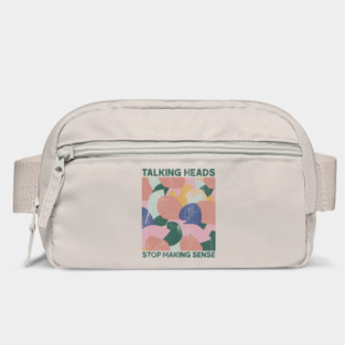 Talking Heads ---- Original Retro Fan Art Bag