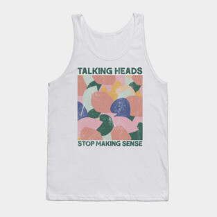 Talking Heads ---- Original Retro Fan Art Tank Top