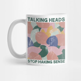 Talking Heads ---- Original Retro Fan Art Mug