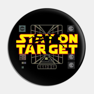 Stay On Target Pin