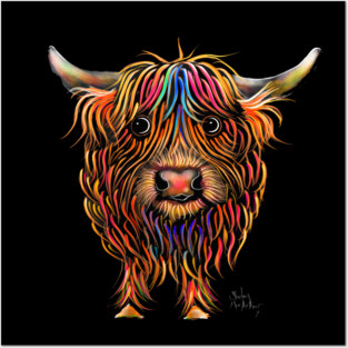 SCoTTiSH HiGHLaND CoW ' HaRoLD ' Posters and Art