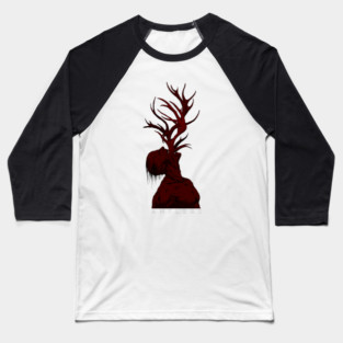 antlers Baseball T-Shirt