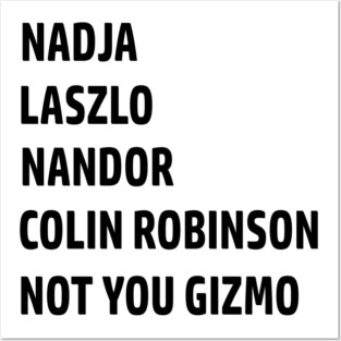 What We Do in the Shadows Names Posters and Art