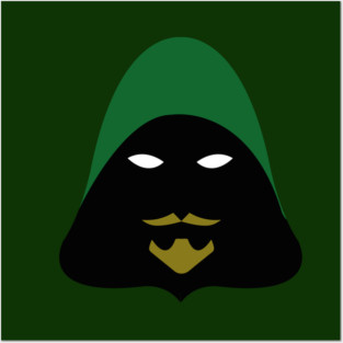 Minimalist Green Arrow Posters and Art