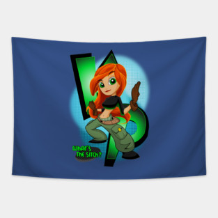 Kim Possible Tapestry
