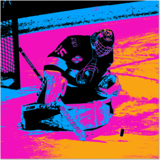 And the Puck Stops Here! - Hockey Goalie Posters and Art