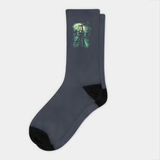 Stormy Showdown Socks