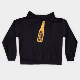 Will Weld For Beer | Welder Welding Gift Kids Hoodie