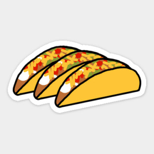 Taco Sticker