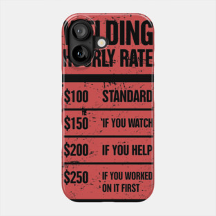 Welding Hourly Rate | Funny Welder Gift Phone Case