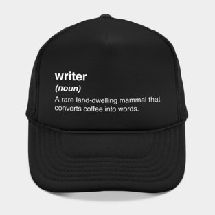 Writer Definition | Funny Novelist Writer Gift Hat