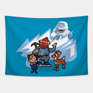 Rudolph the red nosed reindeer Tapestry