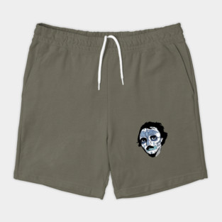 Edgar Allan Sugar Skull Shorts