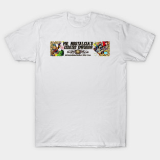 Mr Nostalgia's Geekery Emporium T-Shirt