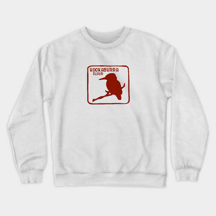 Kookaburra Dingo Flour Australia Souvenir Crewneck Sweatshirt