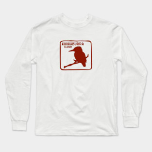 Kookaburra Dingo Flour Australia Souvenir Long Sleeve T-Shirt