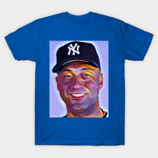 Derek Jeter CARTON ART -  baseball lovers gifts vintage Retro T-Shirt