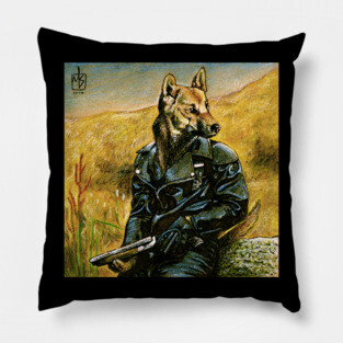 Furry Road: Dingo Max Pillow