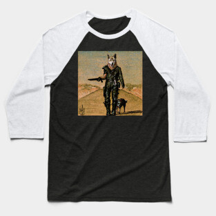 Furry Road: Dingo Max and Dog Baseball T-Shirt