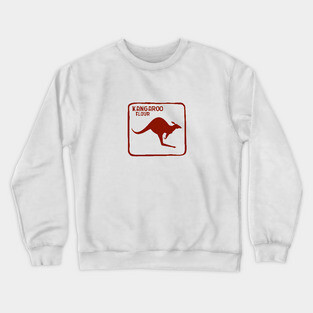 Kangaroo Dingo Flour Australia Souvenir Crewneck Sweatshirt